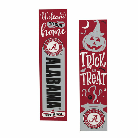 Team Sports America Everyday - 47" Double Sided Leaner, University of Alabama, Halloween