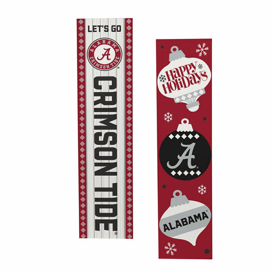 Team Sports America Trending - 47" Double Sided Leaner, University of Alabama, Christmas