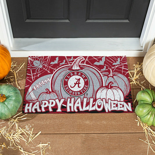 Team Sports America Best Seller - University of Alabama Halloween PVC Mat, 28"x16"