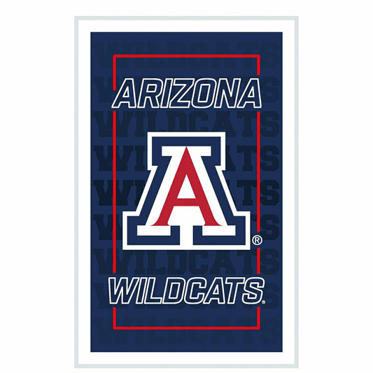 Team Sports America Everyday - University of Arizona College Rectangle Neolite LED Decor