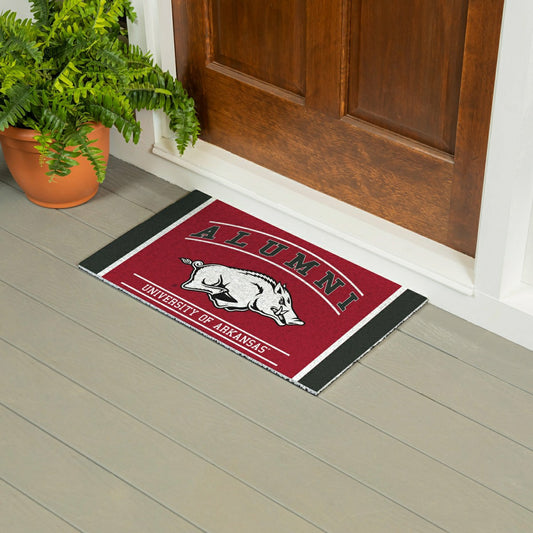 Team Sports America Classic - University of Arkansas Alumni Mat, 28"x16"