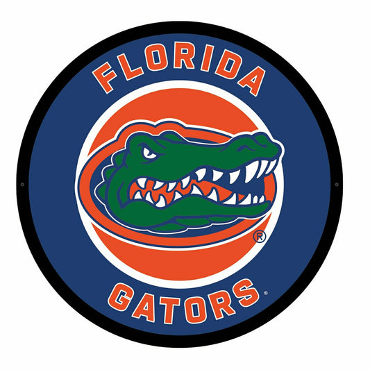 Team Sports America Exclusive - LED Wall Decor, Round, University of Florida