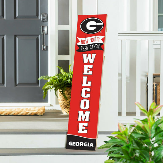 Team Sports America Recommended - University of Georgia Large Single Sided Leaner, 46"