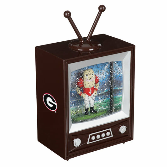 Team Sports America Essential - University of Georgia Vintage TV Water Lantern