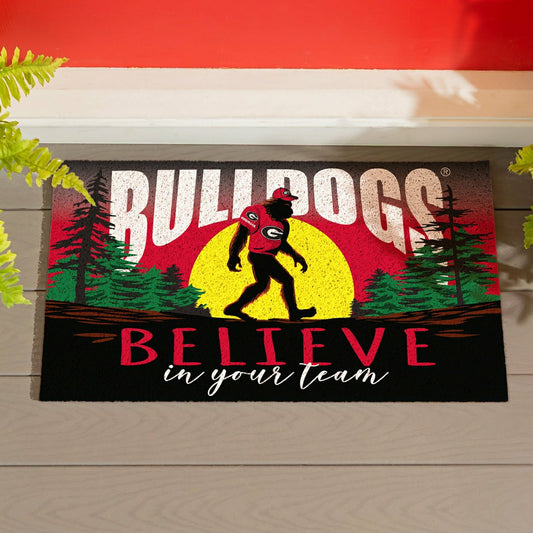 Team Sports America Best Seller - University of Georgia Bigfoot PVC Mat, 28"x16"