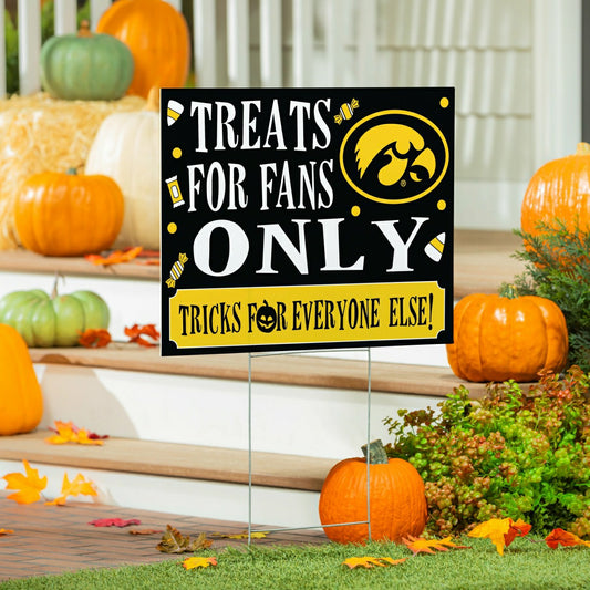 Team Sports America Classic - University of Iowa Yard Sign, Halloween Treats for Fans