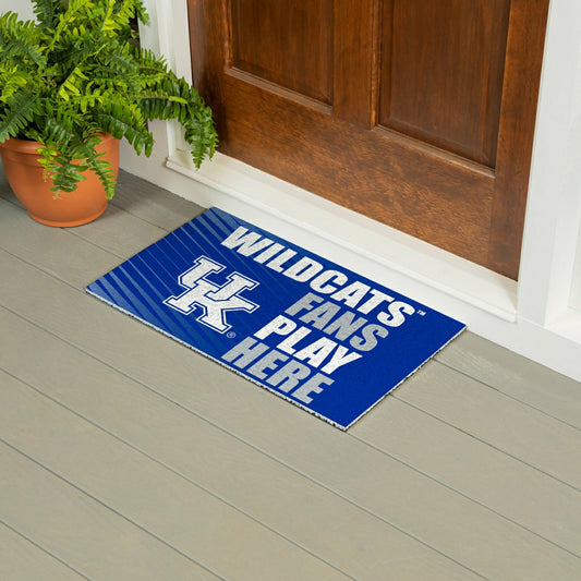 Team Sports America Value - University of Kentucky Fan Mat, 28"x16"