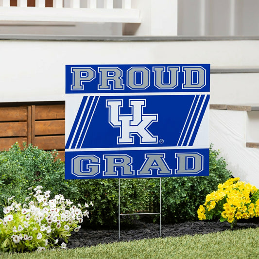 Team Sports America Best Seller - University of Kentucky Coroplast Yard Sign Graduate