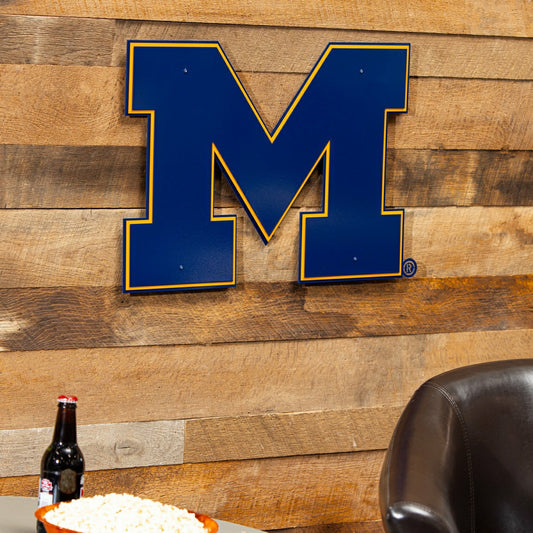 Team Sports America Value - University Of Michigan Premier Metal Wall Art