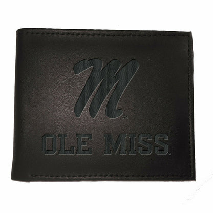 Team Sports America Value - University of Mississippi, Bi-Fold Wallet, Black