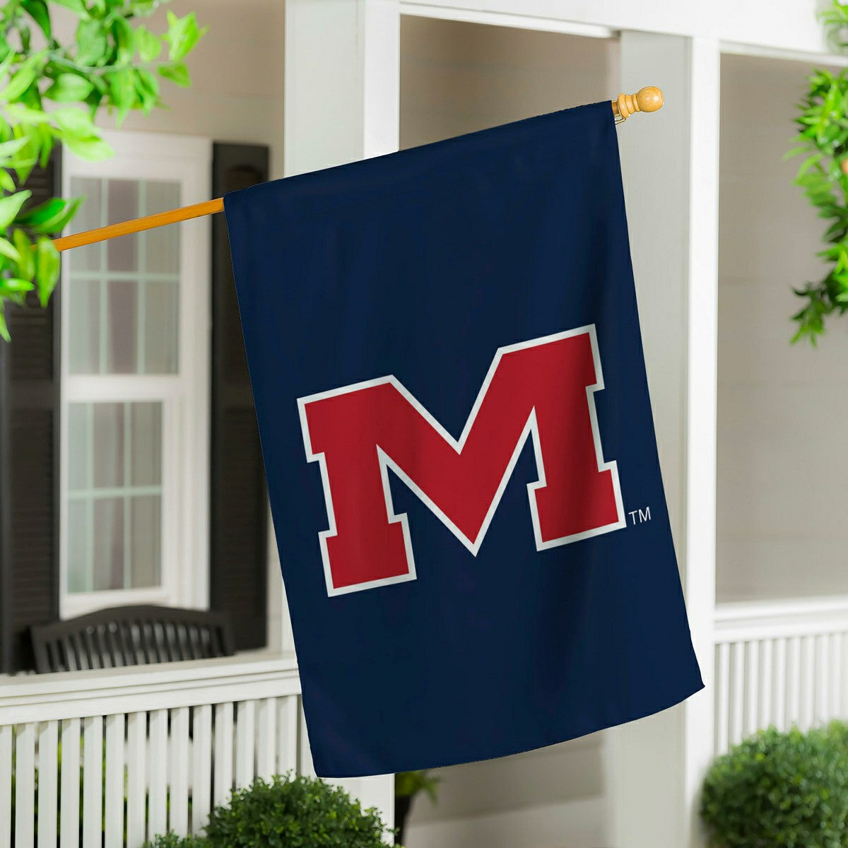 Team Sports America Classic - University of Mississippi Applique House Flag