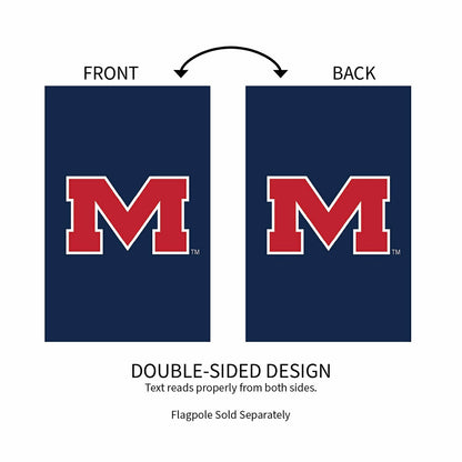 Team Sports America Classic - University of Mississippi Applique House Flag