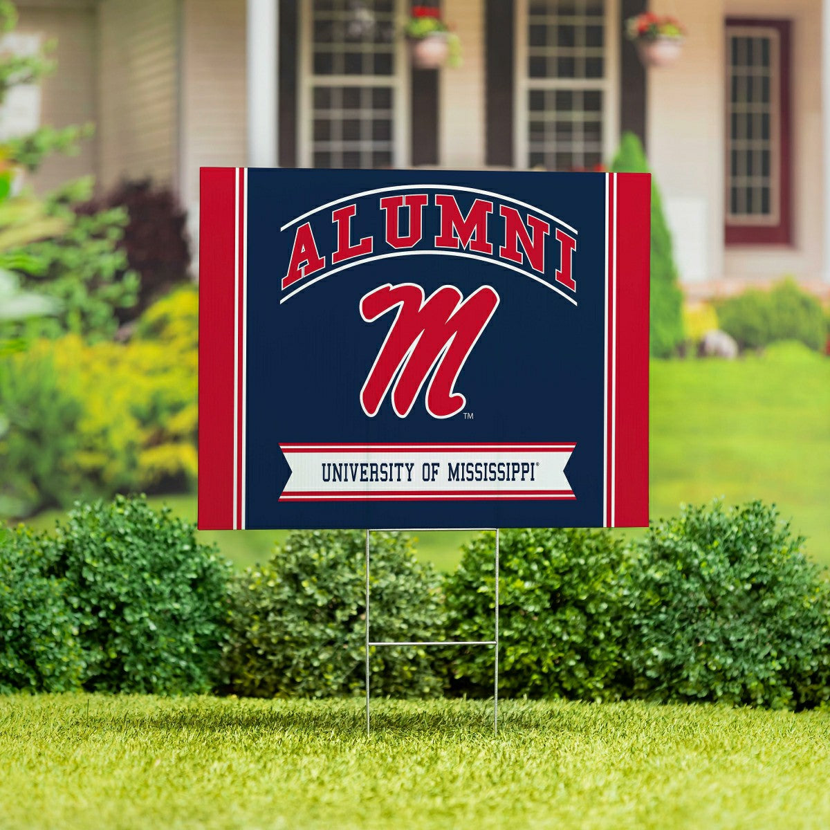 Team Sports America Essential - University of Mississippi Coroplast Yard Sign Alumni