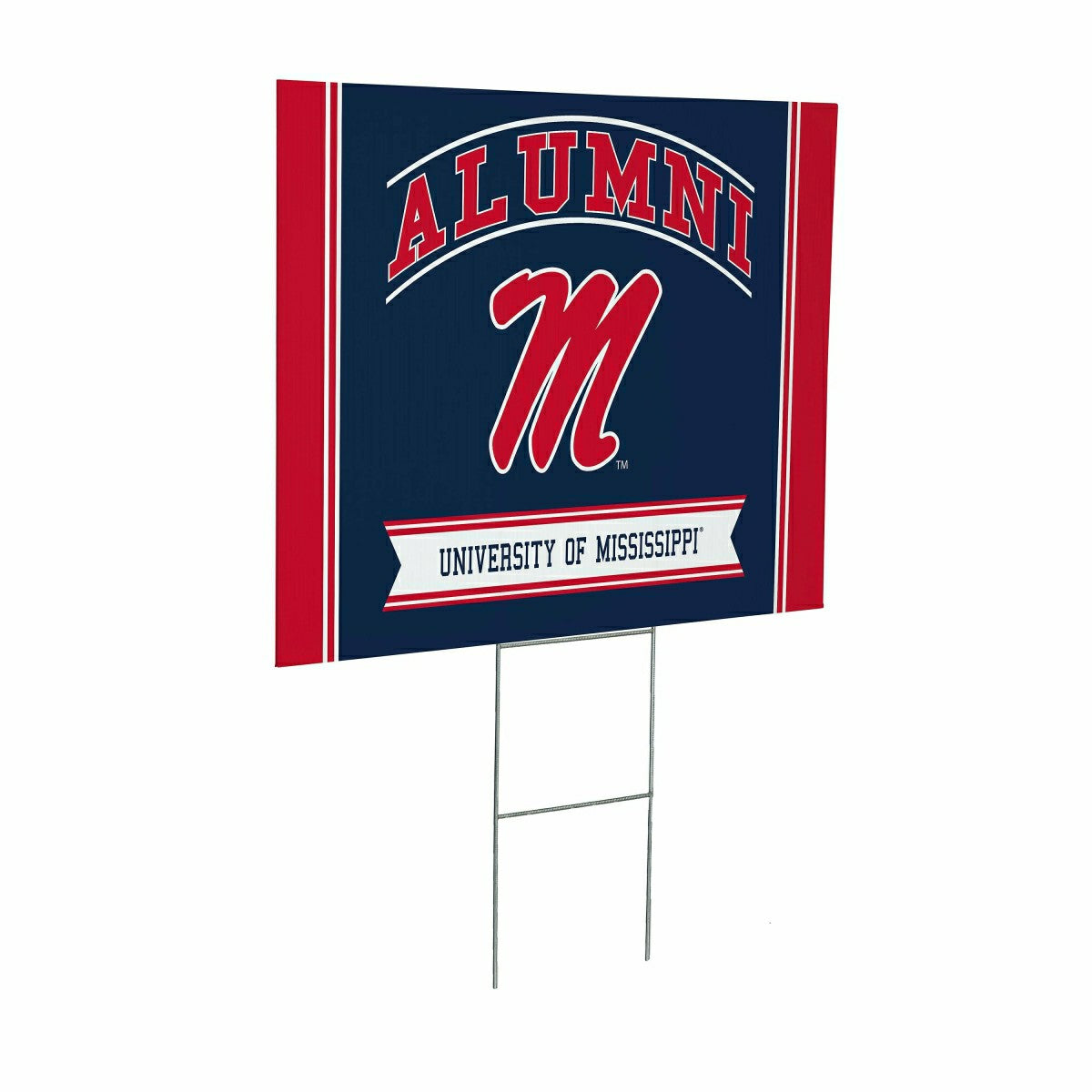 Team Sports America Essential - University of Mississippi Coroplast Yard Sign Alumni