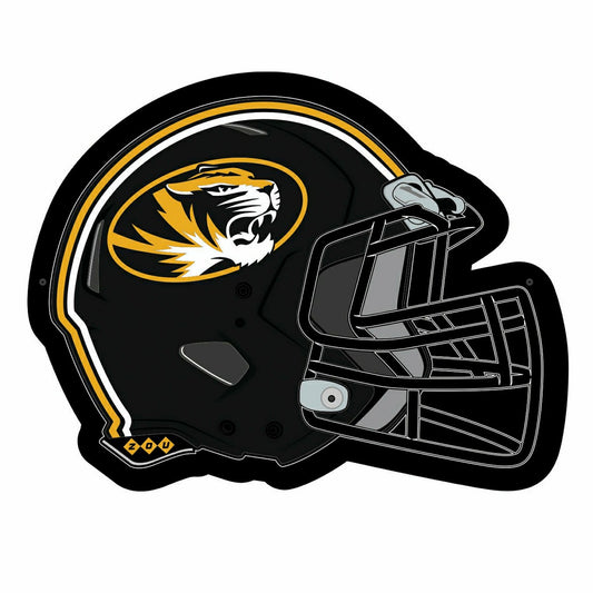 Team Sports America Signature - LED Wall Decor, Helmet, University of Missouri