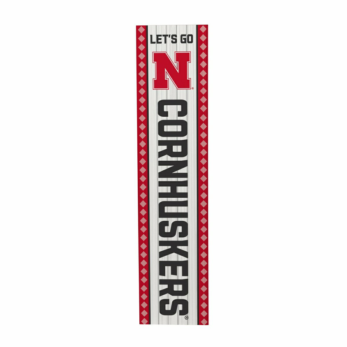 Team Sports America Value - University of Nebraska 47" Double Sided Leaner, Christmas