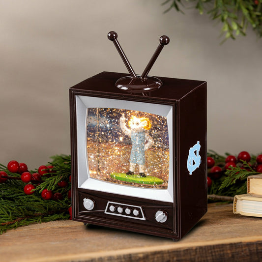 Team Sports America Signature - University of North Carolina Vintage TV Water Lantern