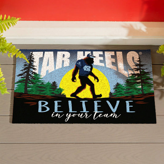 Team Sports America Trending - University of North Carolina Bigfoot PVC Mat, 28"x16"