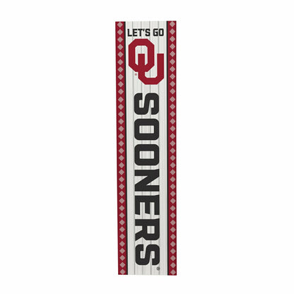 Team Sports America Best Seller - 47" Double Sided Leaner, University of Oklahoma, Christmas
