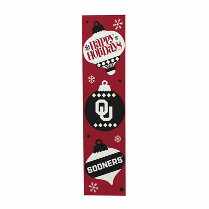 Team Sports America Best Seller - 47" Double Sided Leaner, University of Oklahoma, Christmas
