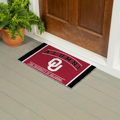 Team Sports America Essential - University of Oklahoma Alumni Mat, 28"x16"