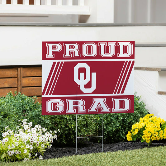 Team Sports America Value - University of Oklahoma Coroplast Yard Sign Graduate