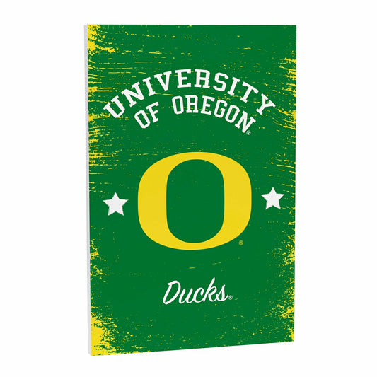 Team Sports America Best Seller - University of Oregon Wood Wall Sign, 16x24