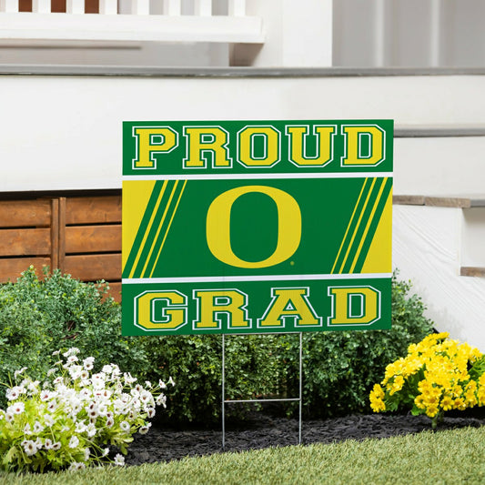 Team Sports America Recommended - University of Oregon Coroplast Yard Sign Graduate
