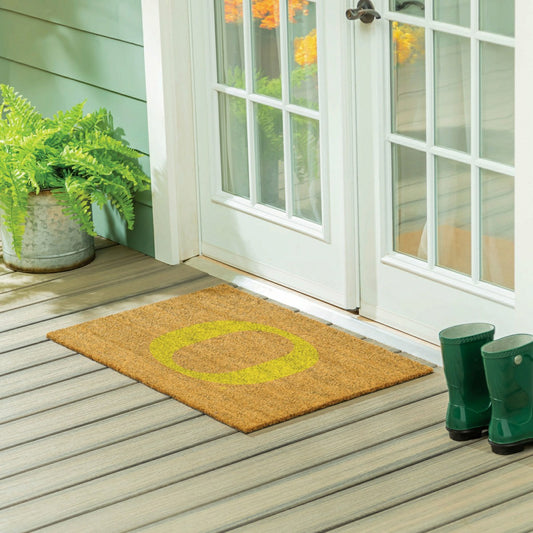 Team Sports America Recommended - University of Oregon Large Full Color Coir Mat, 36"x24"