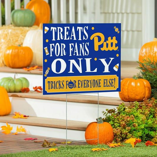 Team Sports America Value - University of Pittsburgh Yard Sign, Halloween Treats for Fans