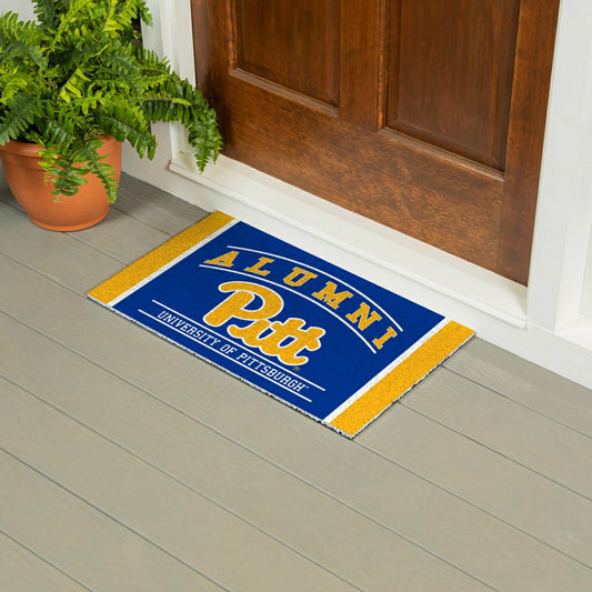 Team Sports America Best Seller - University of Pittsburgh Alumni Mat, 28"x16"
