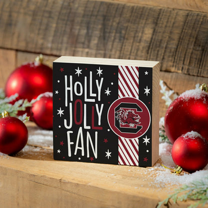 Team Sports America Best Seller - University of South Carolina Block, Holiday, 6x6