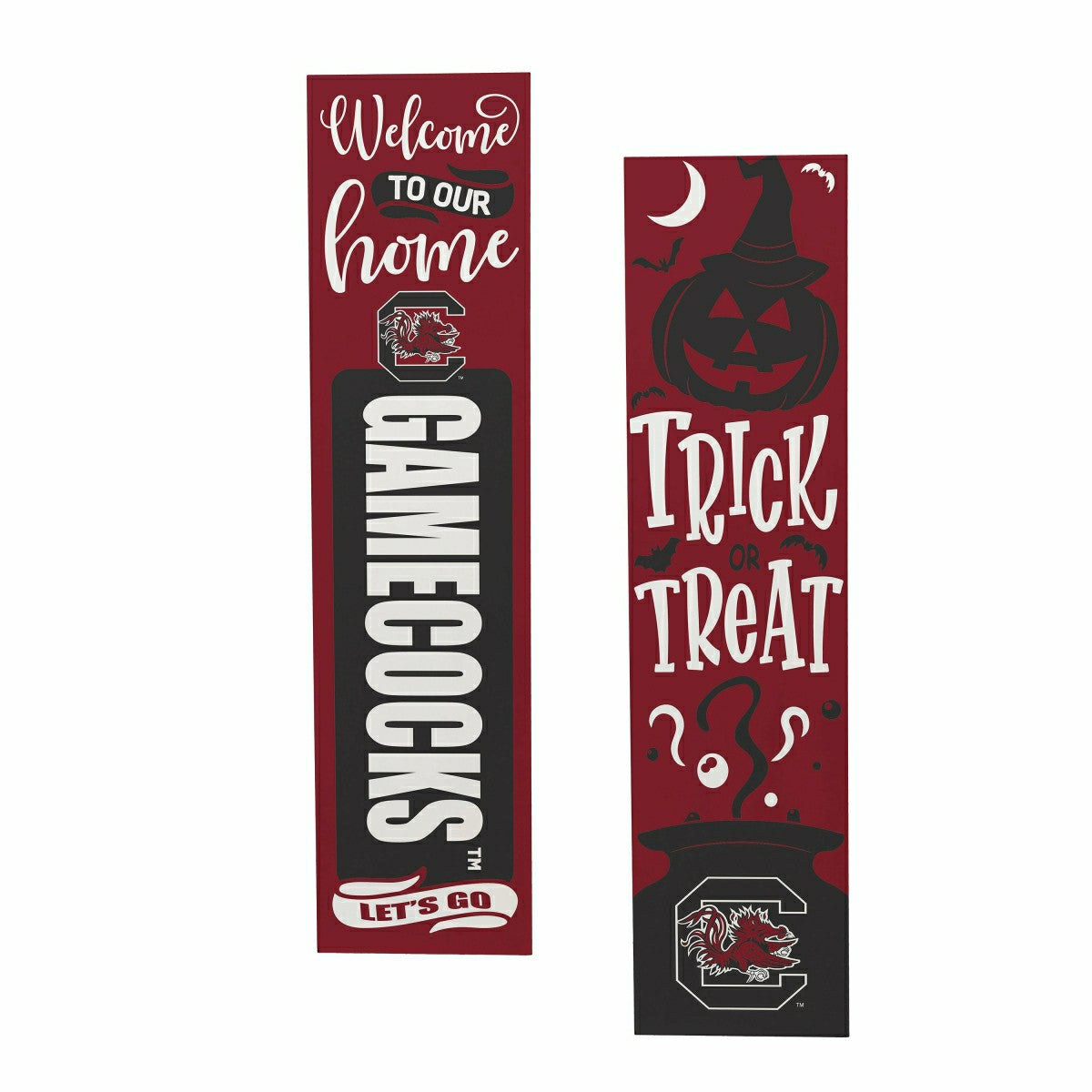 Team Sports America Value - 47" Double Sided Leaner, University of South Carolina, Halloween