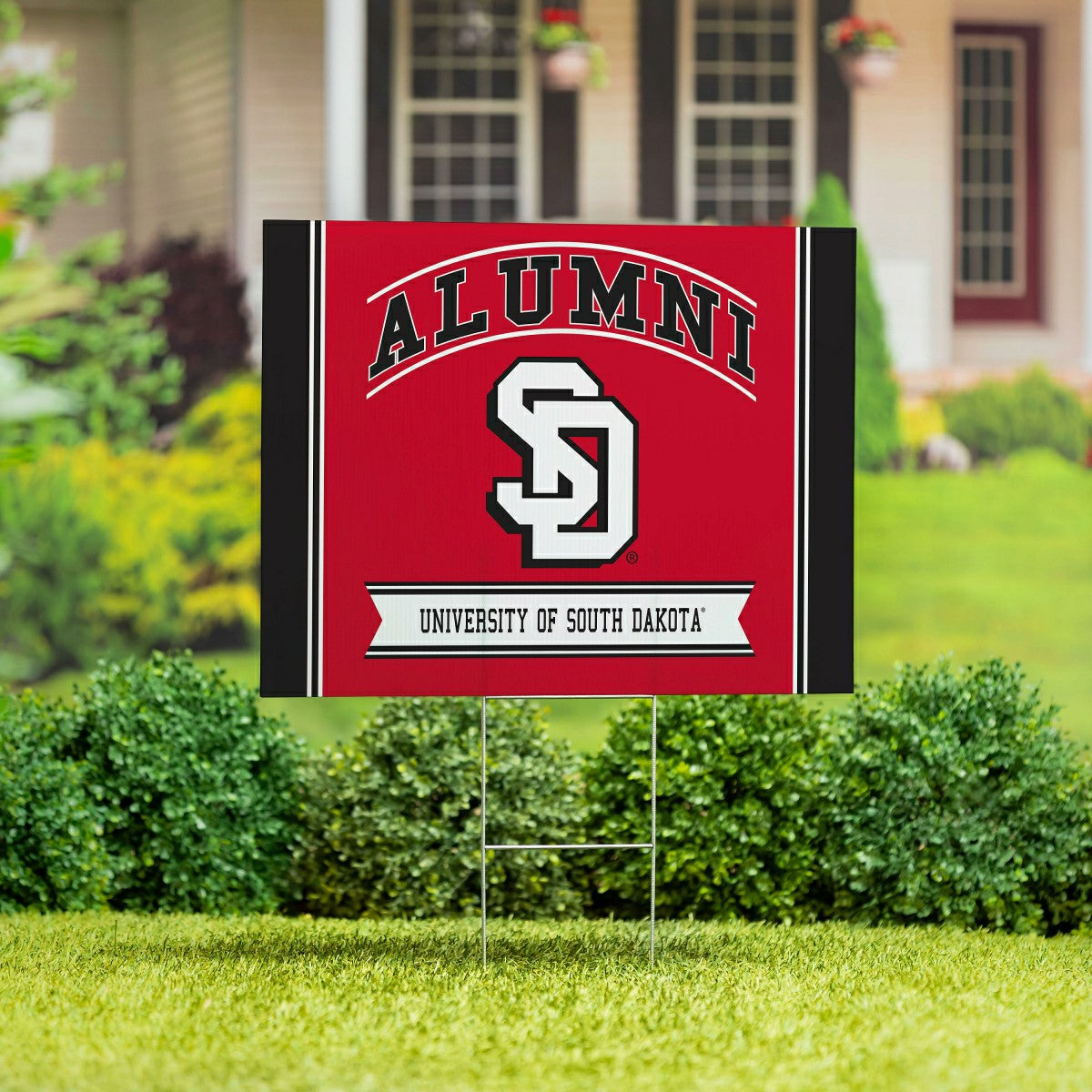 Team Sports America Best Seller - University of South Dakota Coroplast Yard Sign Alumni