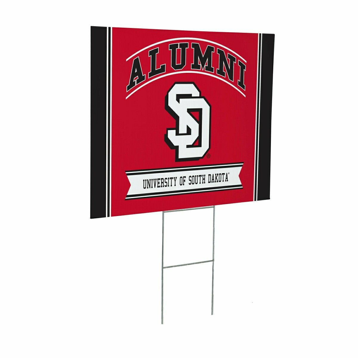 Team Sports America Best Seller - University of South Dakota Coroplast Yard Sign Alumni