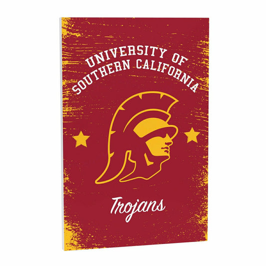 Team Sports America Recommended - University of Southern California Wood Wall Sign, 16x24