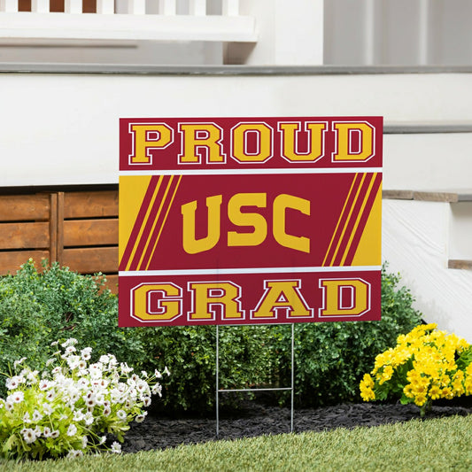 Team Sports America Exclusive - University of Southern California Coroplast Yard Sign Graduate