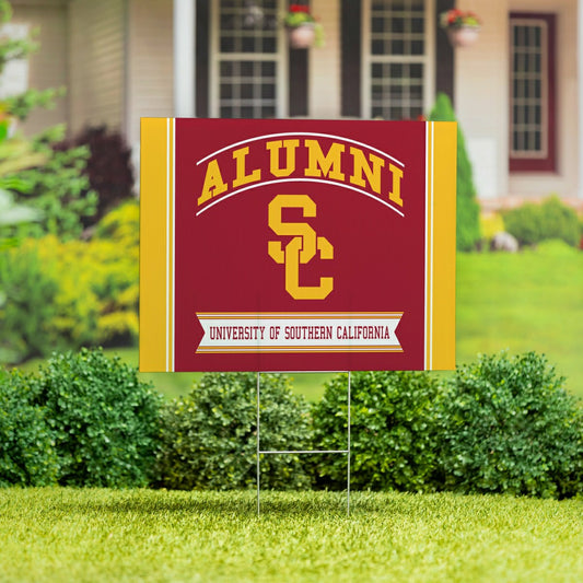 Team Sports America Exclusive - University of Southern California Coroplast Yard Sign Alumni