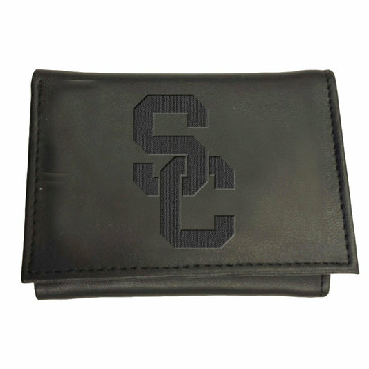 Team Sports America Best Seller - University of Southern California, Tri-Fold Wallet, Black