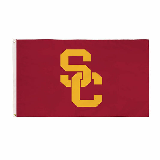 Team Sports America Best Seller - University of Southern California Single Sided Estate Flag, 2 Grommets
