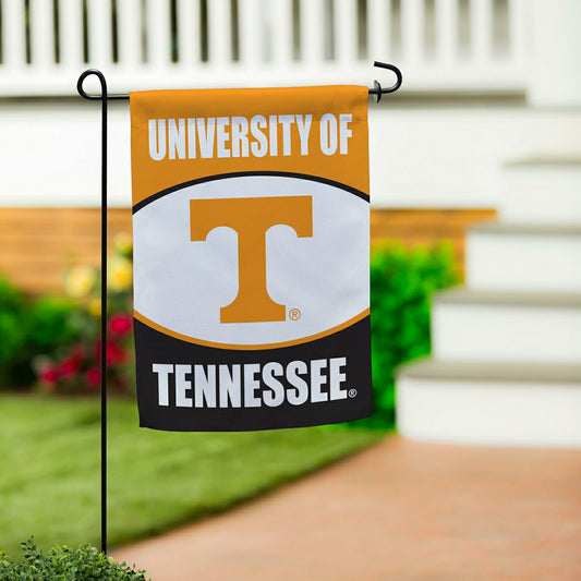 Team Sports America Signature - University of Tennessee Suede Garden Flag