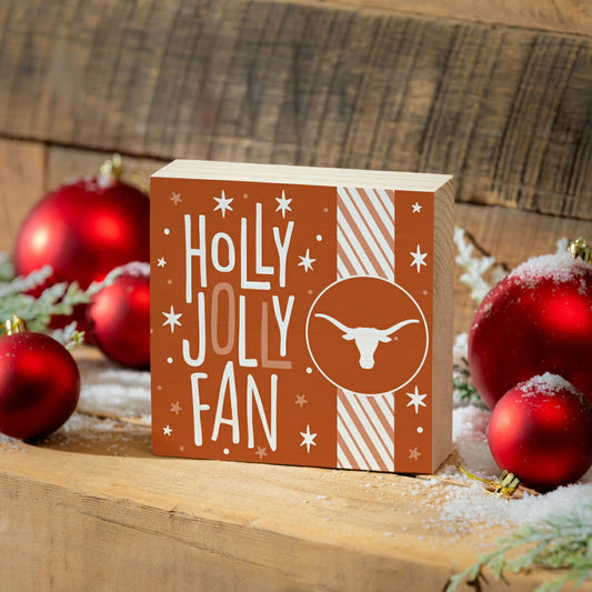 Team Sports America Everyday - University of Texas Block, Holiday, 6x6