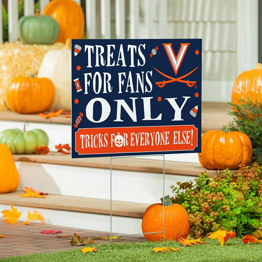Team Sports America Best Seller - University of Virginia Yard Sign, Halloween Treats for Fans