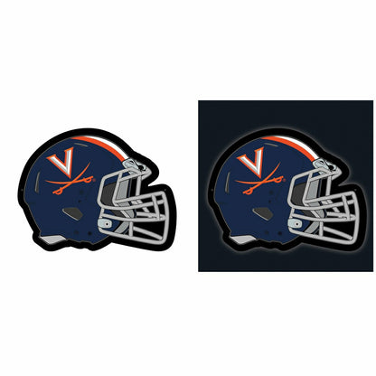 Team Sports America Trending - LED Wall Decor, Helmet, University of Virginia