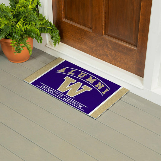 Team Sports America Best Seller - University of Washington Alumni Mat, 28"x16"