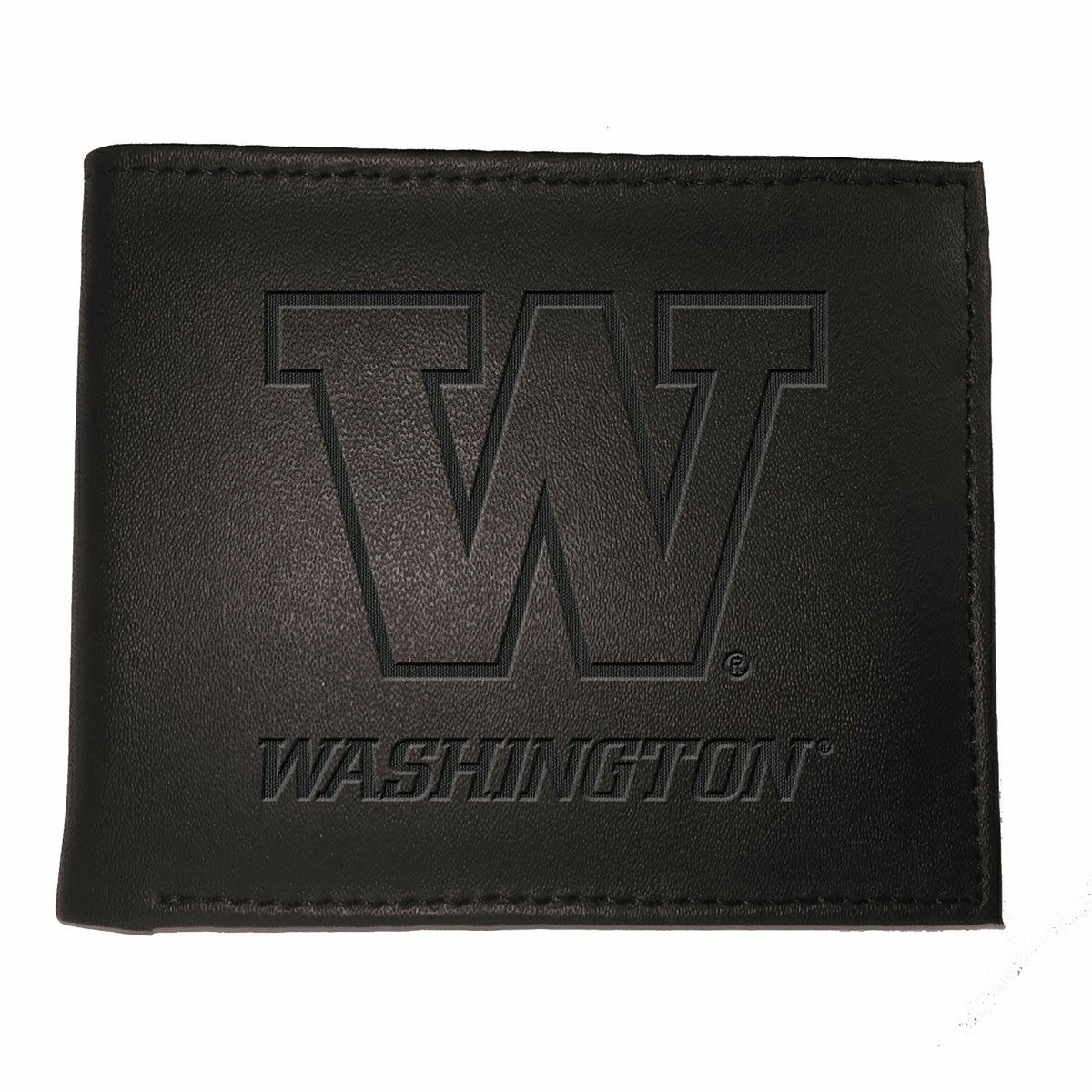Team Sports America Classic - University of Washington, Bi-Fold Wallet, Black