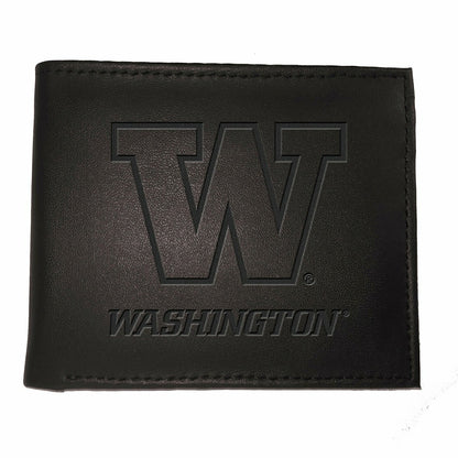 Team Sports America Classic - University of Washington, Bi-Fold Wallet, Black