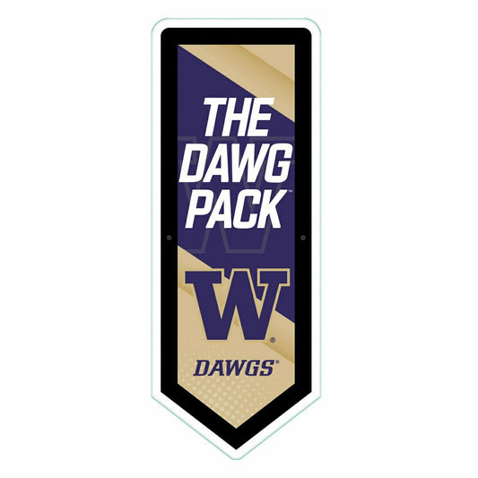 Team Sports America Exclusive - LED Wall Decor, Pennant, University of Washington
