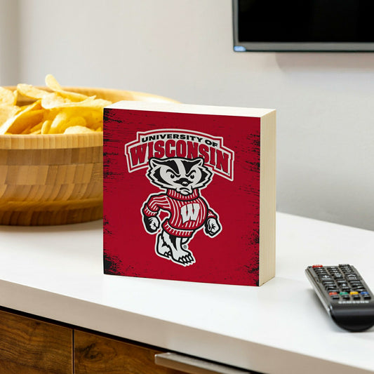 Team Sports America Best Seller - University of Wisconsin-Madison Plock, Down Home Fans, 6x6