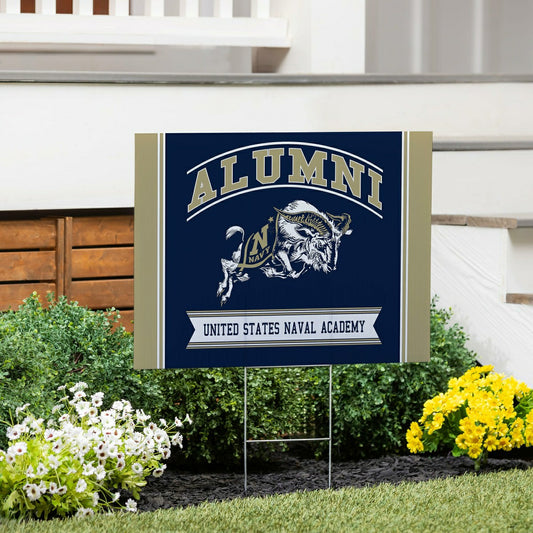 Team Sports America Trending - US Naval Academy Coroplast Yard Sign Alumni